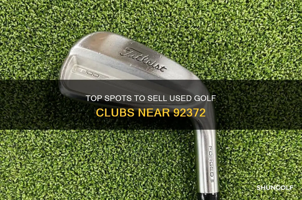 where to sell used golf clubs near 92372