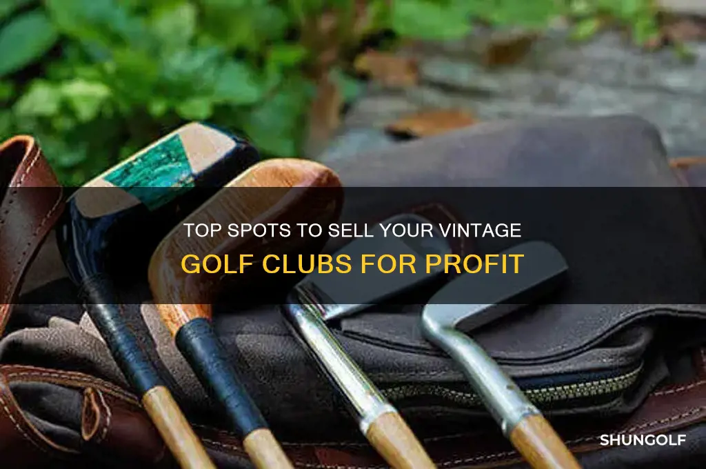 where to sell vintage golf clubs