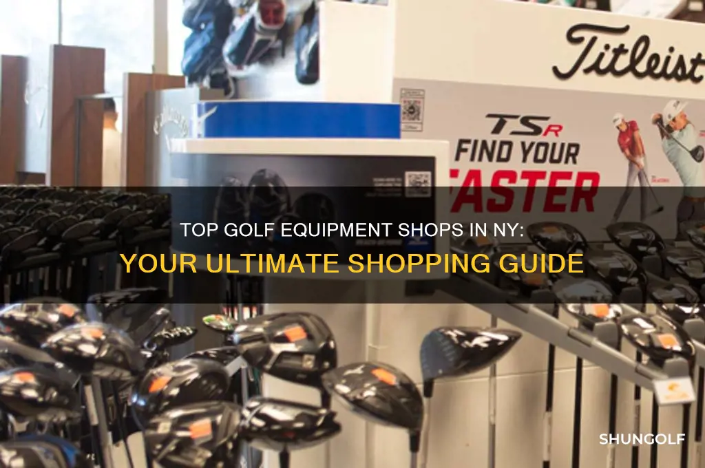 where to shop for golf equipment in ny
