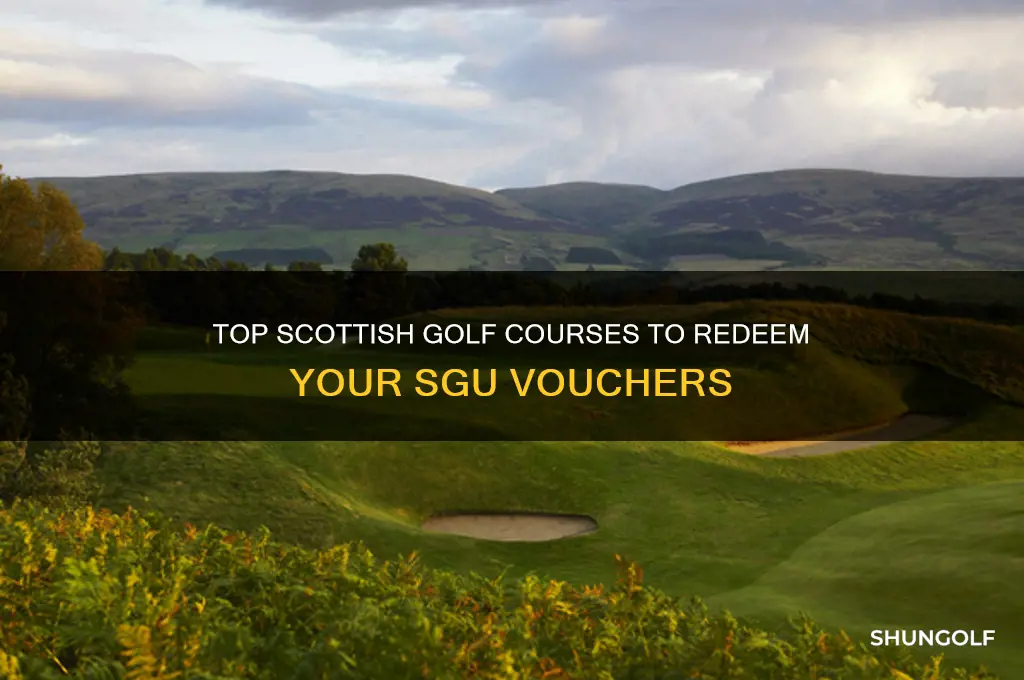 where to spend scottish golf union vouchers