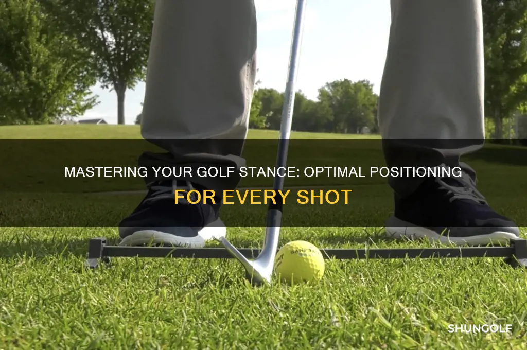 where to stand golf