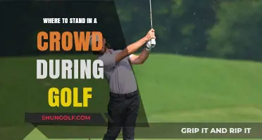 Mastering the Crowd: Optimal Standing Spots During Golf Tournaments