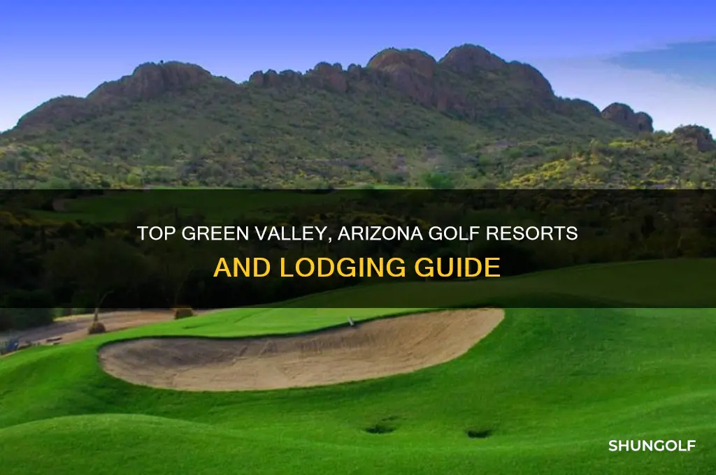 where to stay and golf in green valley arizona