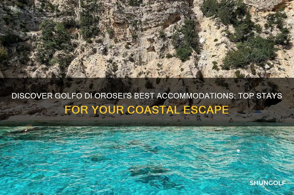 where to stay golfo di orosei