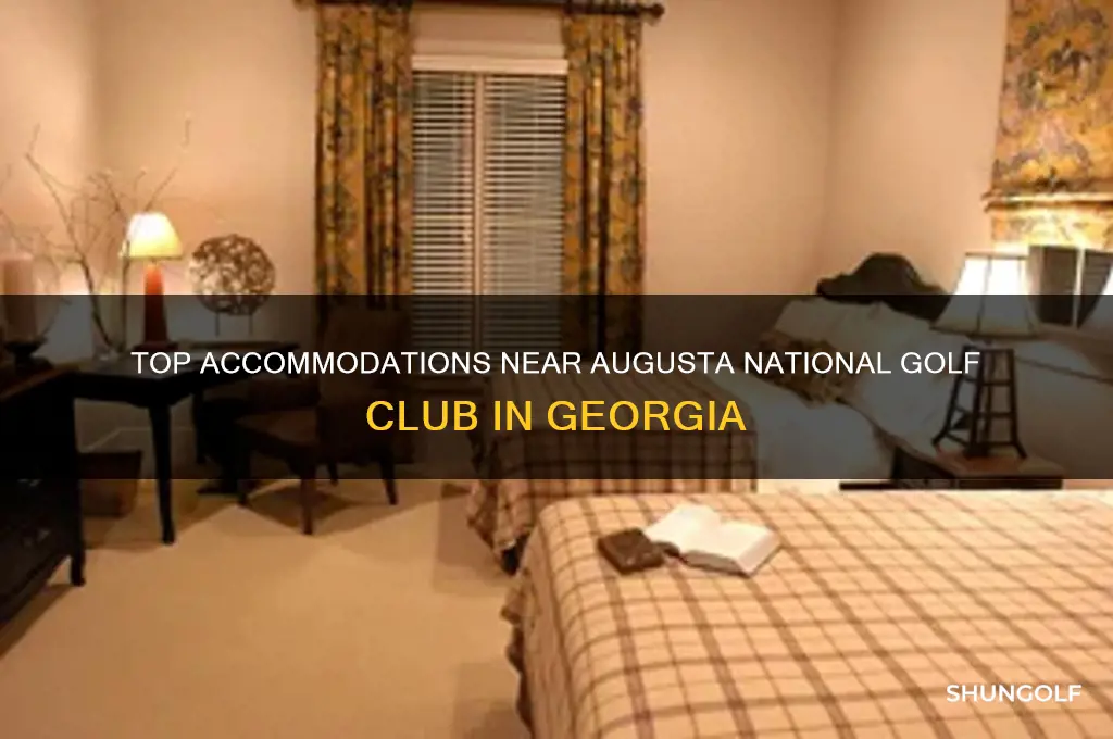 where to stay near augusta national golf club georgia