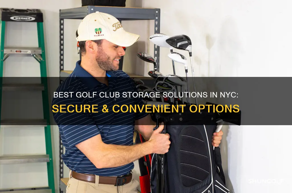 where to store golf clubs nyc