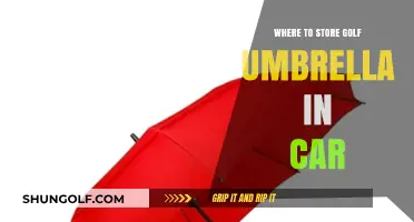 Smart Car Storage Tips for Your Golf Umbrella: Stay Dry & Organized