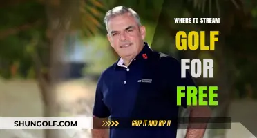 Tee Off Without Paying: Free Golf Streaming Options Online