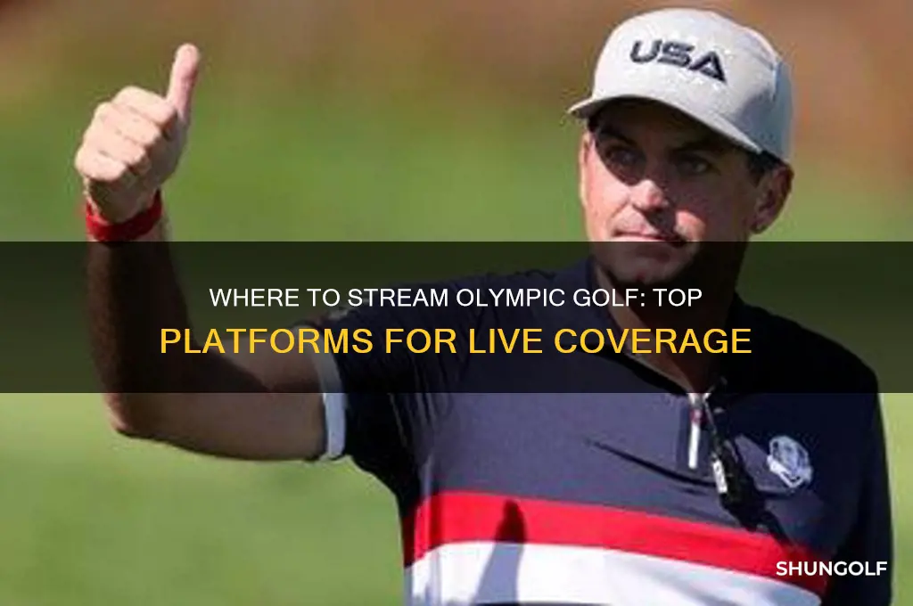 where to stream olympic golf