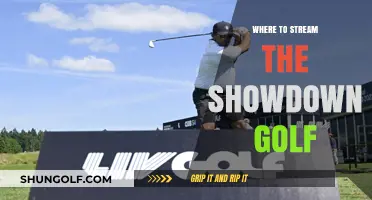 Where to Stream The Showdown Golf: Top Platforms and Tips