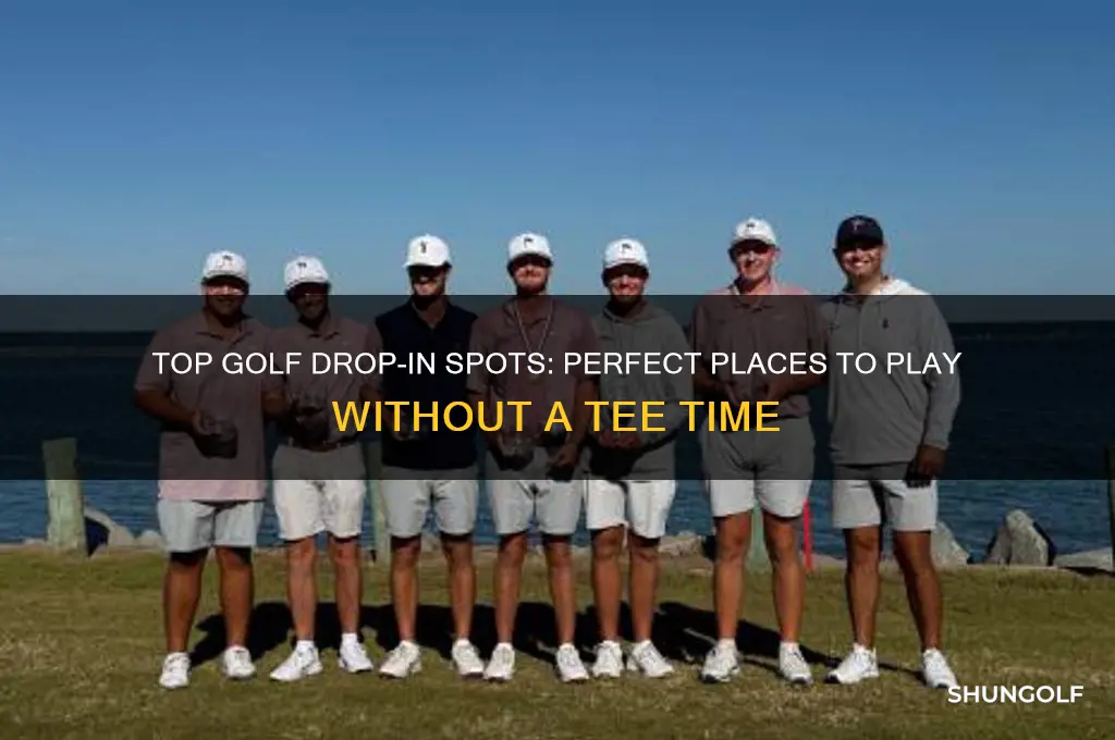 where to take a drop in golf