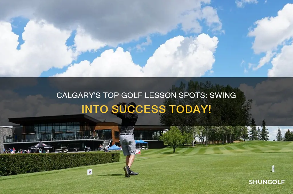 where to take golf lessons in calgary