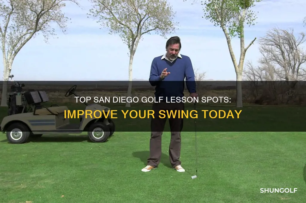 where to take golf lessons in san diego
