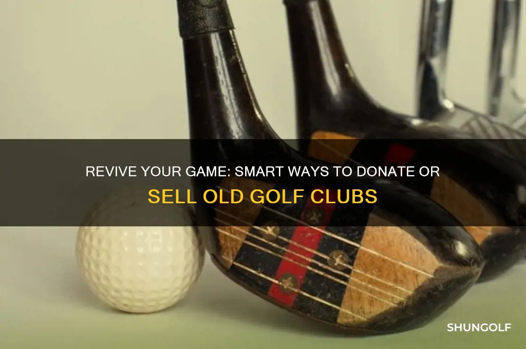 where to take old golf clubs