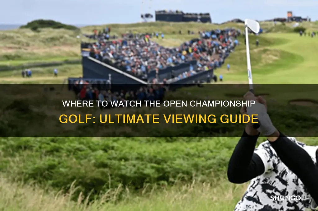 where to watch open championship golf
