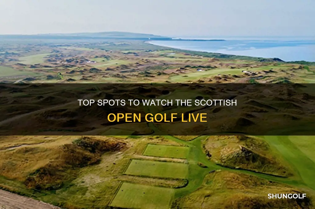 where to watch scottish open golf
