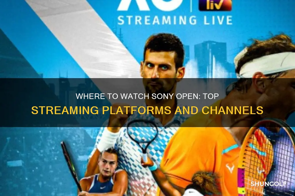 where to watch sony open