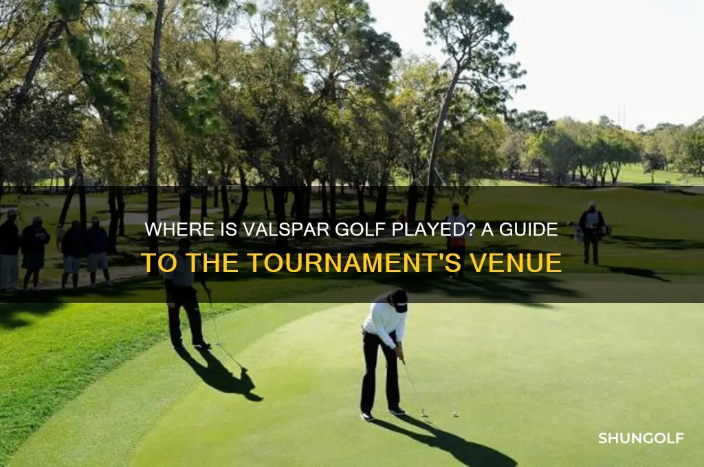 where valspar golf