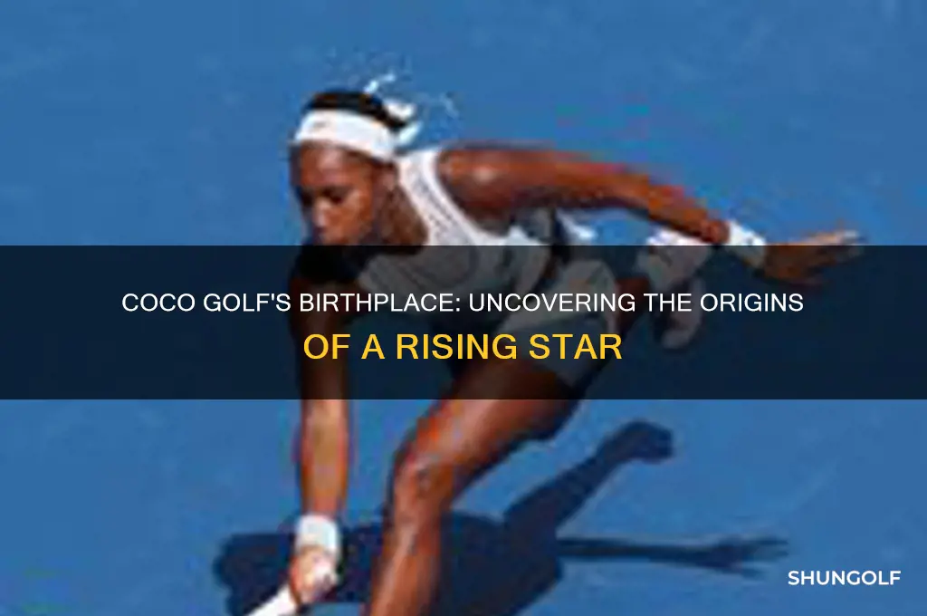 where was coco golf born