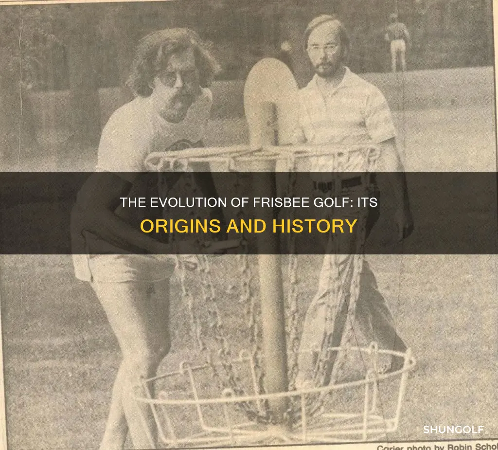 where was frisbee golf invented