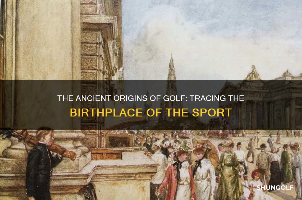 where was golf born