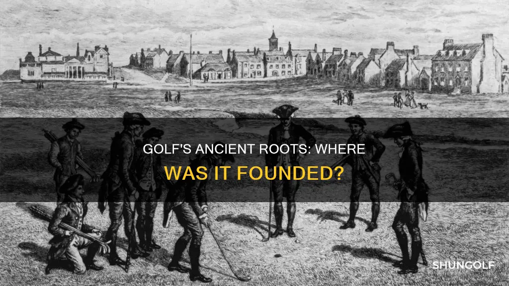 where was golf founded