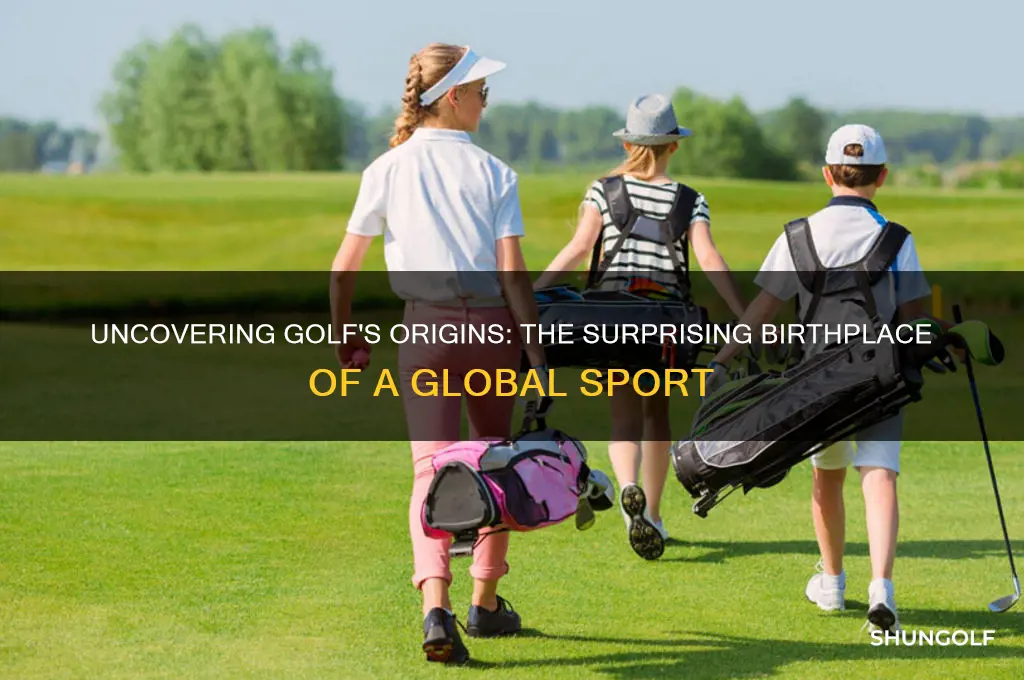 where was golf invented in the world