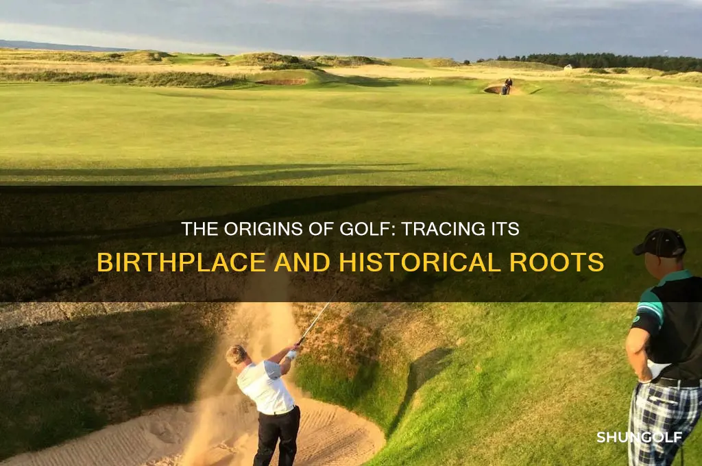 where was golf made
