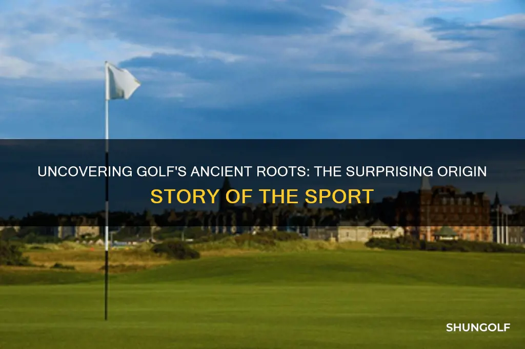 where was golf originated from