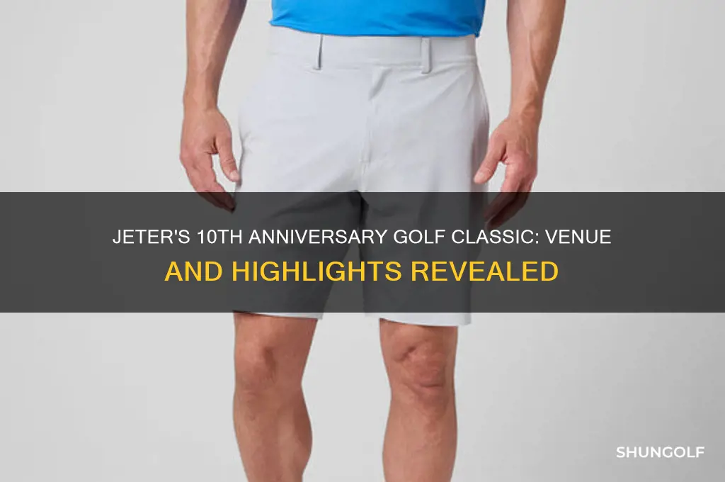where was jeters 10th anniversary golf classic held