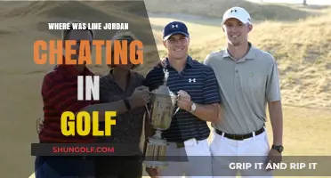 Unveiling the Scandal: Where Was Line Jordan Cheating in Golf?