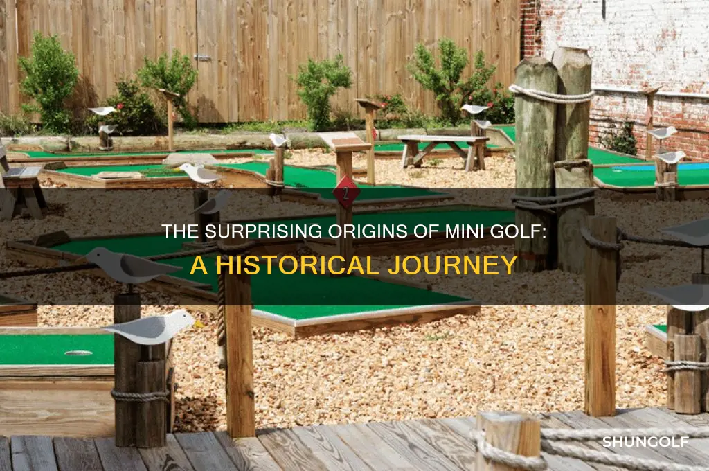 where was mini golf created
