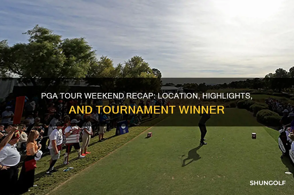 where was pga golf tourney this weekend