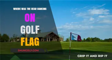 Unusual Sight: Bear Dancing on Golf Flag Location Revealed