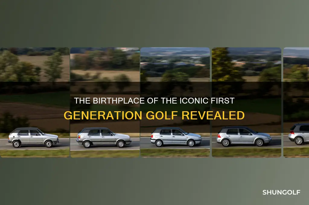 where was the first generation golf presented