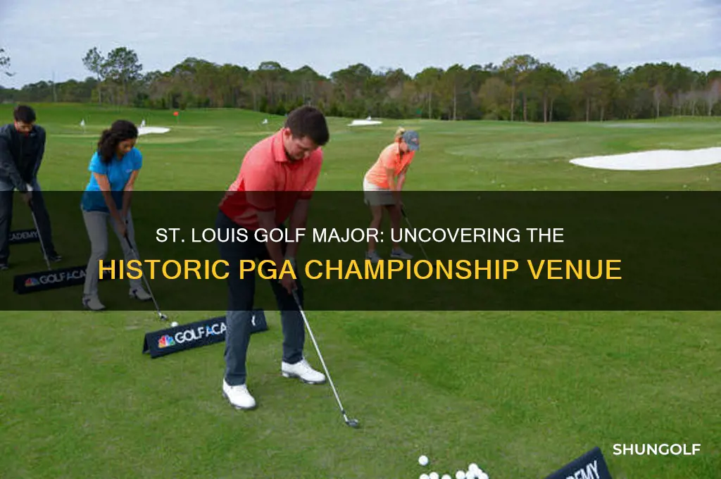 where was the golf major in st louis