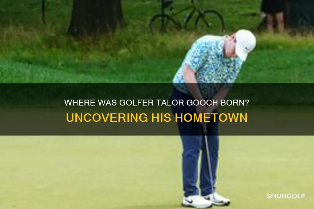where was the golfer talor gooch born