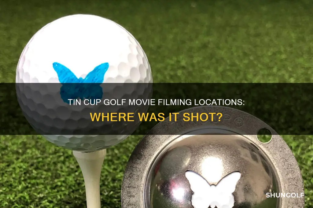 where was tin cup golf filmed