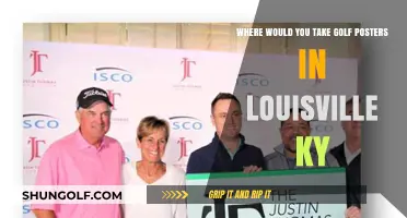 Top Spots in Louisville, KY to Showcase Your Golf Posters