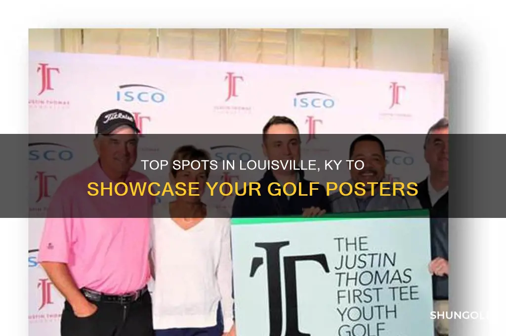 where would you take golf posters in louisville ky