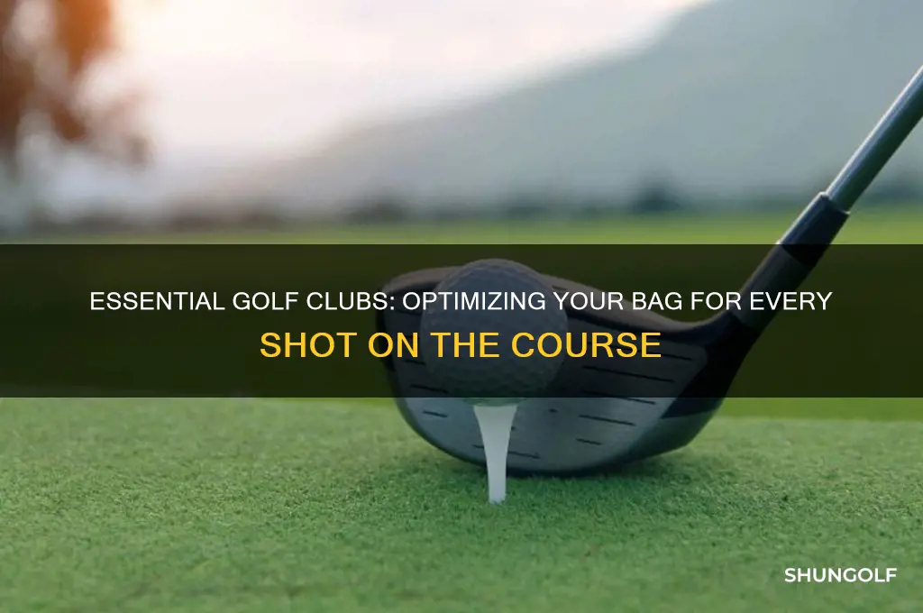 which 14 golf clubs in bag