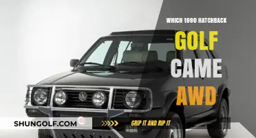 1990 Golf AWD Hatchback: Uncovering the Rare All-Wheel-Drive Model