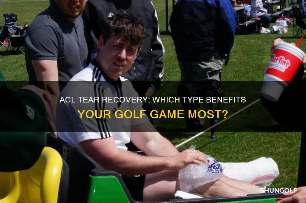 which acl tear is better for golf