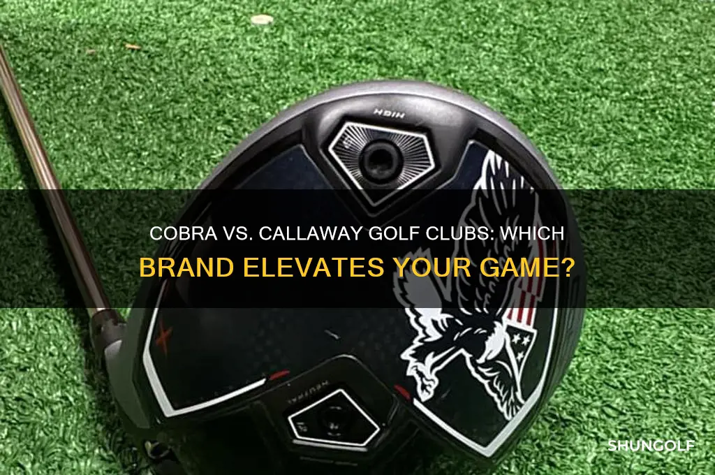 which are better cobra or callaway golf clubs