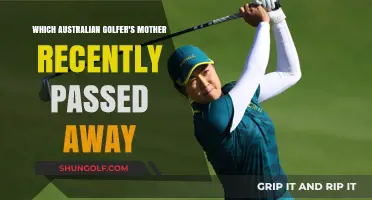 Australian Golfer Mourns Mother's Passing: A Heartfelt Tribute
