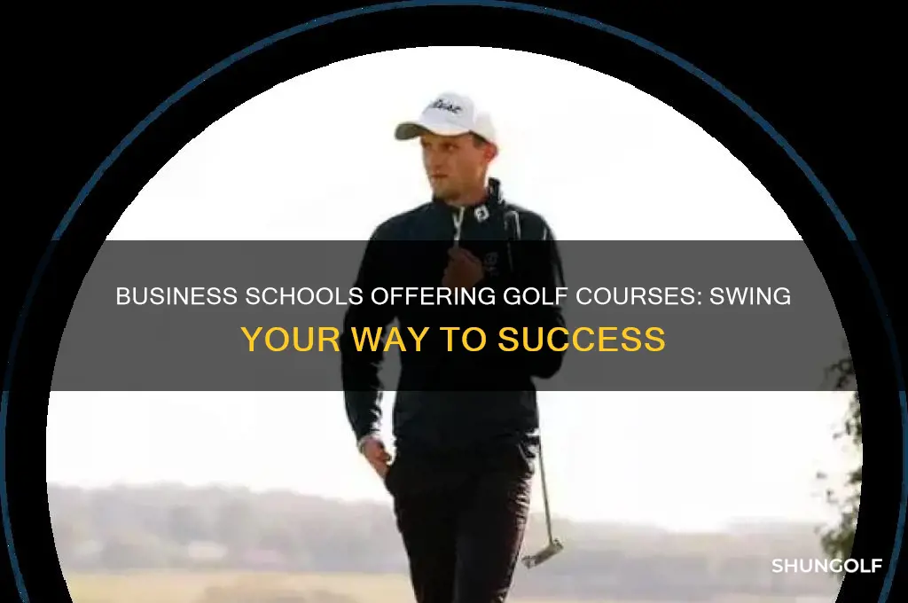 which business schools teach you golf
