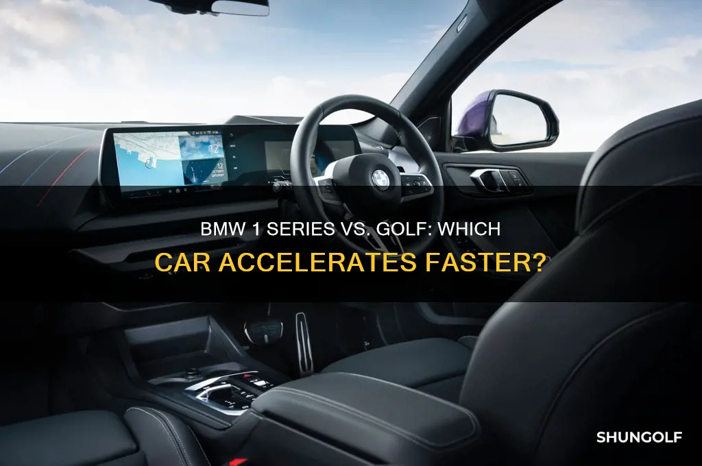 which car faster bmw 1 series or golf
