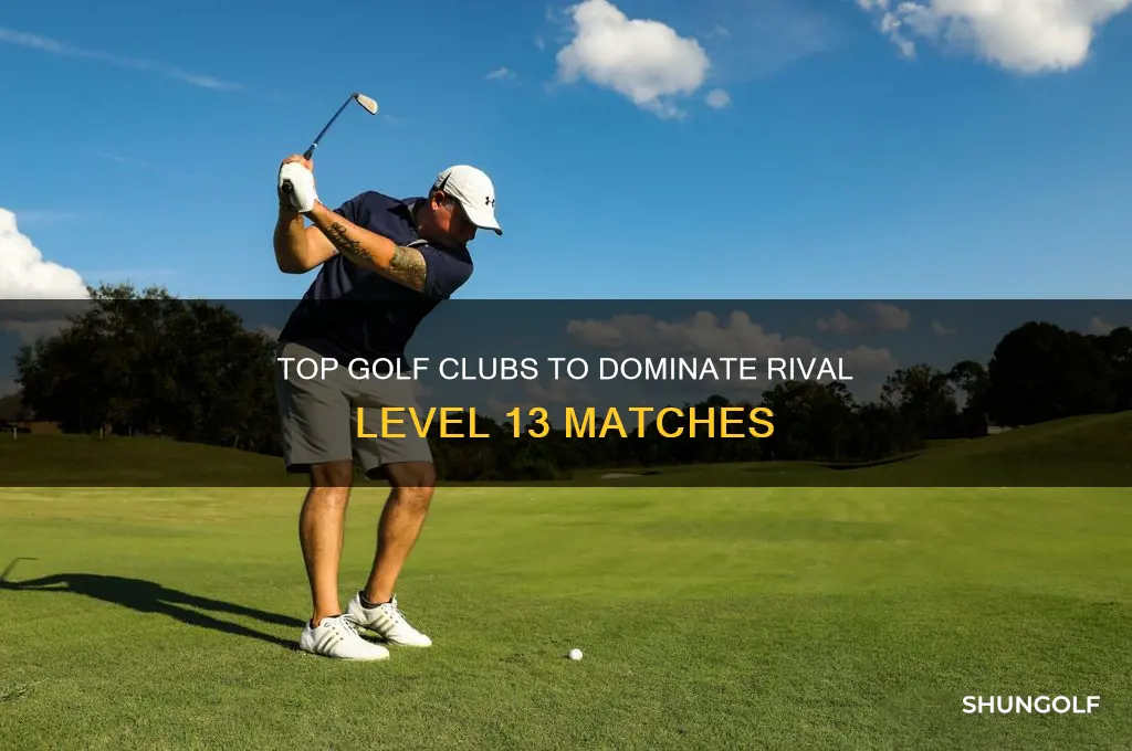 which clubs are best for golf rival level 13