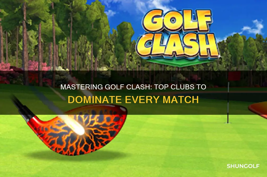 which clubs golf clash
