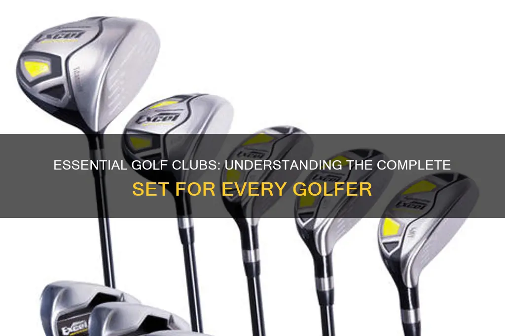 which clubs make up a golf set